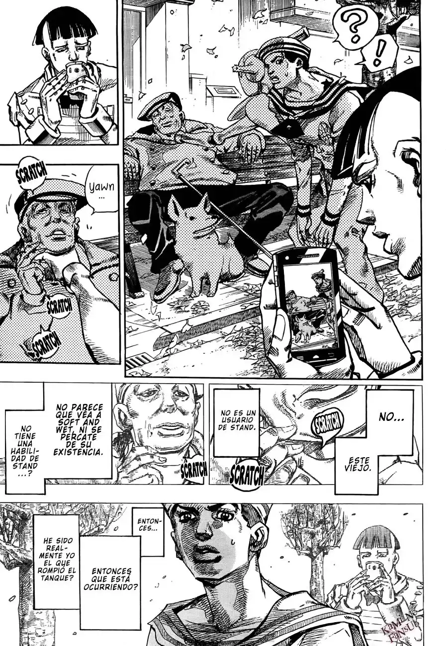 JoJo's Bizarre Adventure Parte 8: JoJolion Capitulo 19: "Shakedown Road", Parte 2 página 9