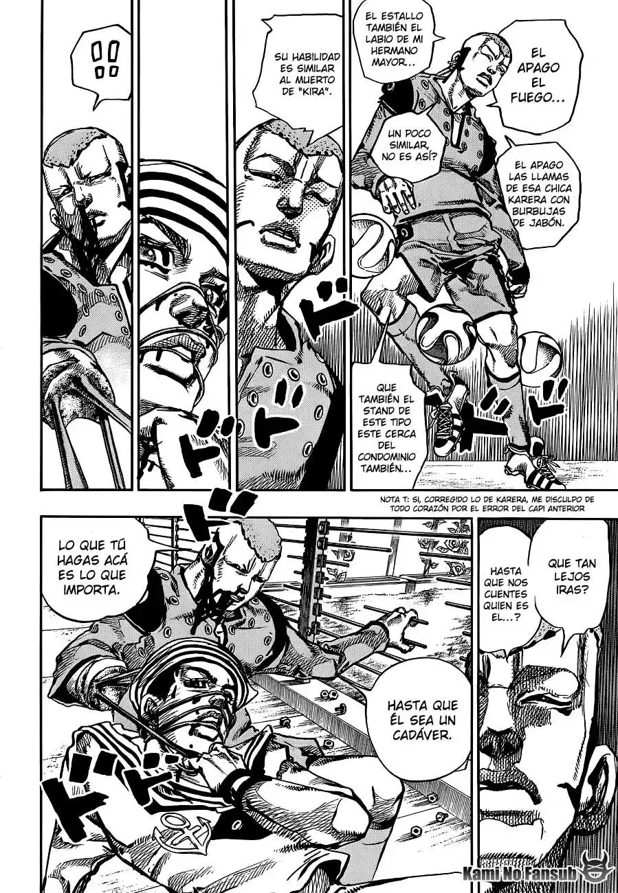 JoJo's Bizarre Adventure Parte 8: JoJolion Capitulo 46: Love Love Deluxe, Parte 4 página 9