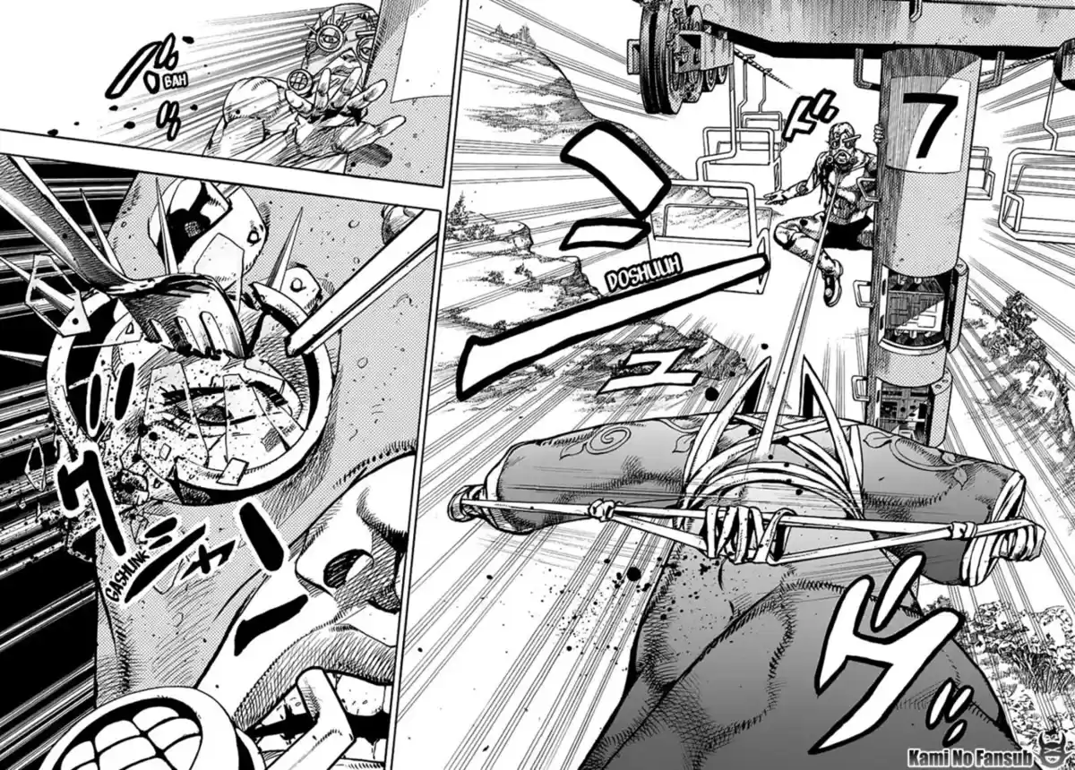 JoJo's Bizarre Adventure Parte 8: JoJolion Capitulo 69: Urban Guerrilla y Doremifasolati Do, Parte 2 página 11