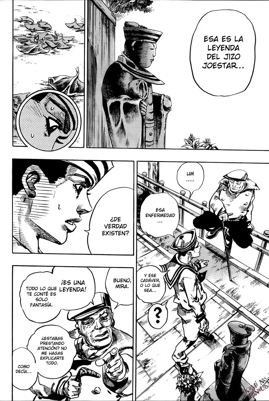 JoJo's Bizarre Adventure Parte 8: JoJolion Capitulo 22: Morioh 1901 página 17