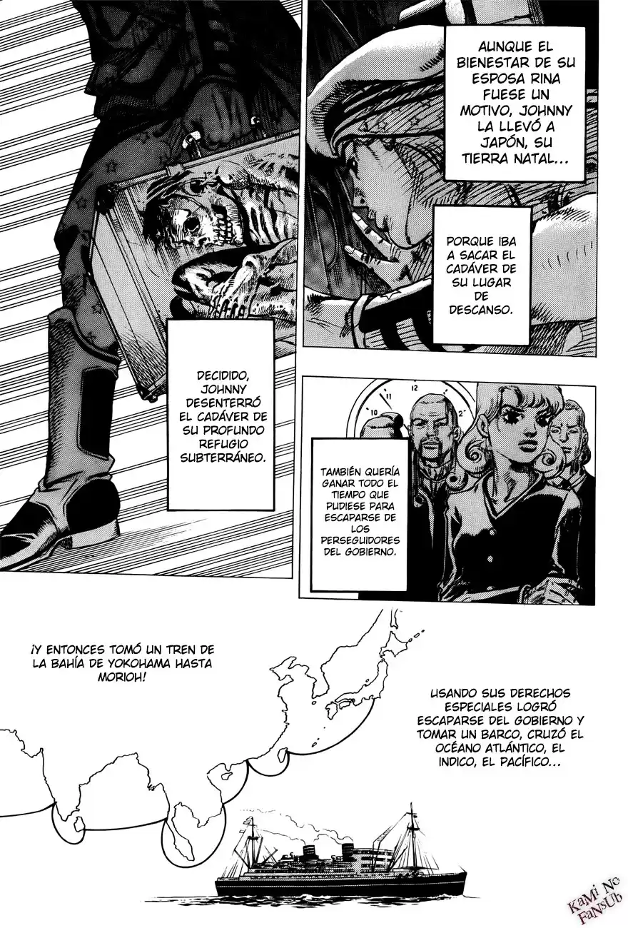 JoJo's Bizarre Adventure Parte 8: JoJolion Capitulo 22: Morioh 1901 página 4