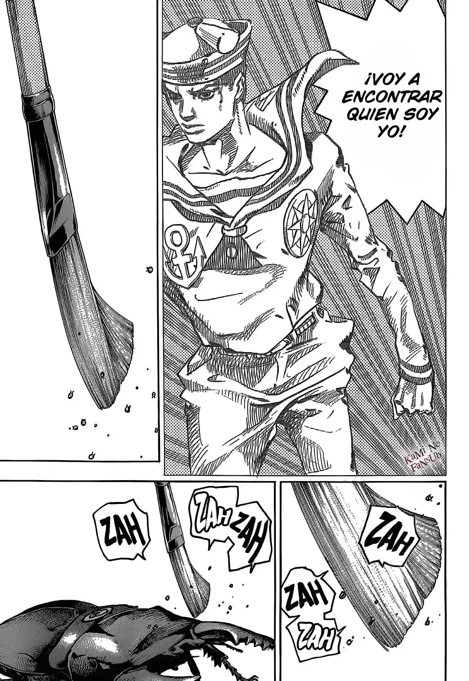 JoJo's Bizarre Adventure Parte 8: JoJolion Capitulo 35: Todos los Días son Vacaciones de Verano, Parte 2 página 4