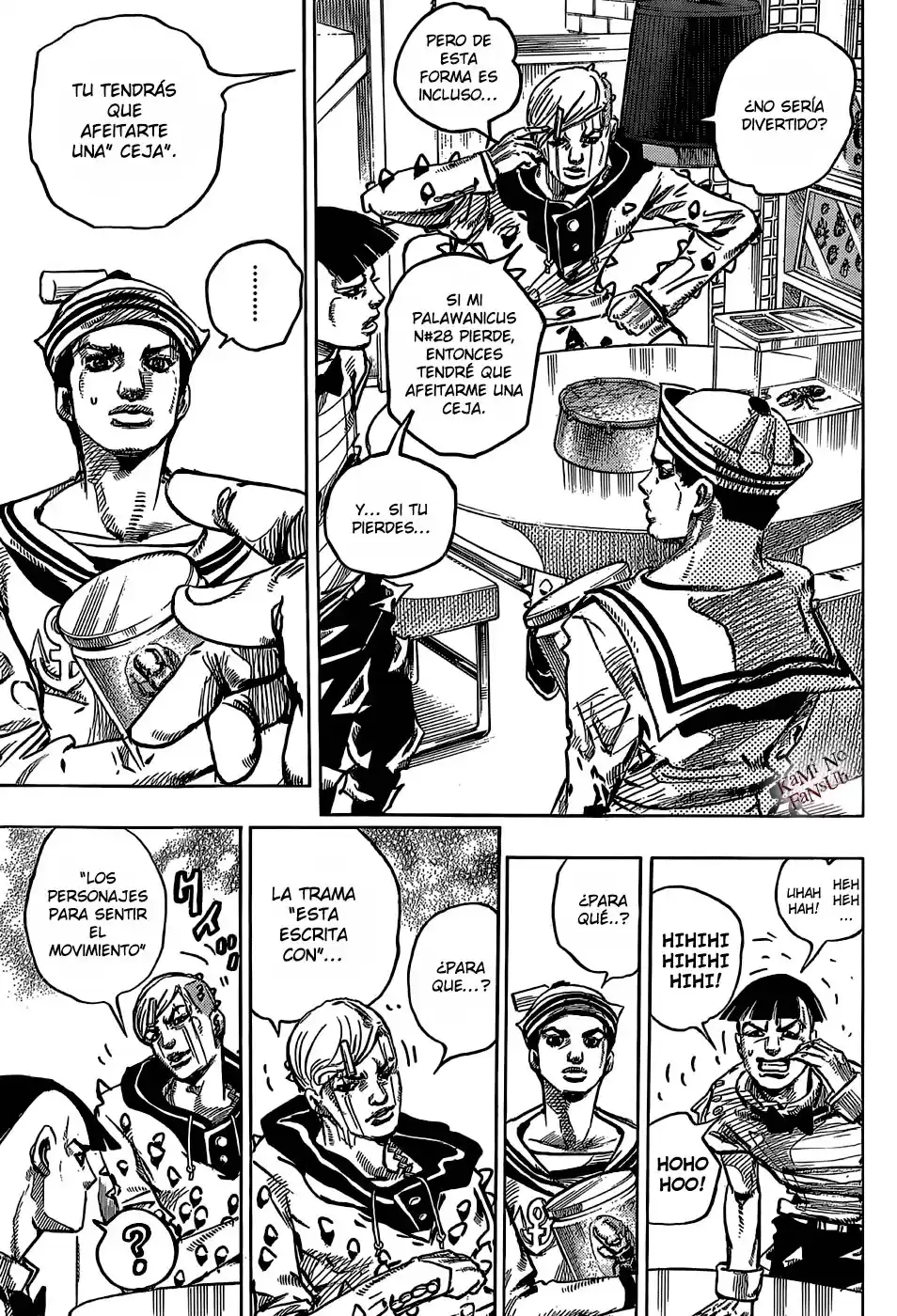 JoJo's Bizarre Adventure Parte 8: JoJolion Capitulo 35: Todos los Días son Vacaciones de Verano, Parte 2 página 7