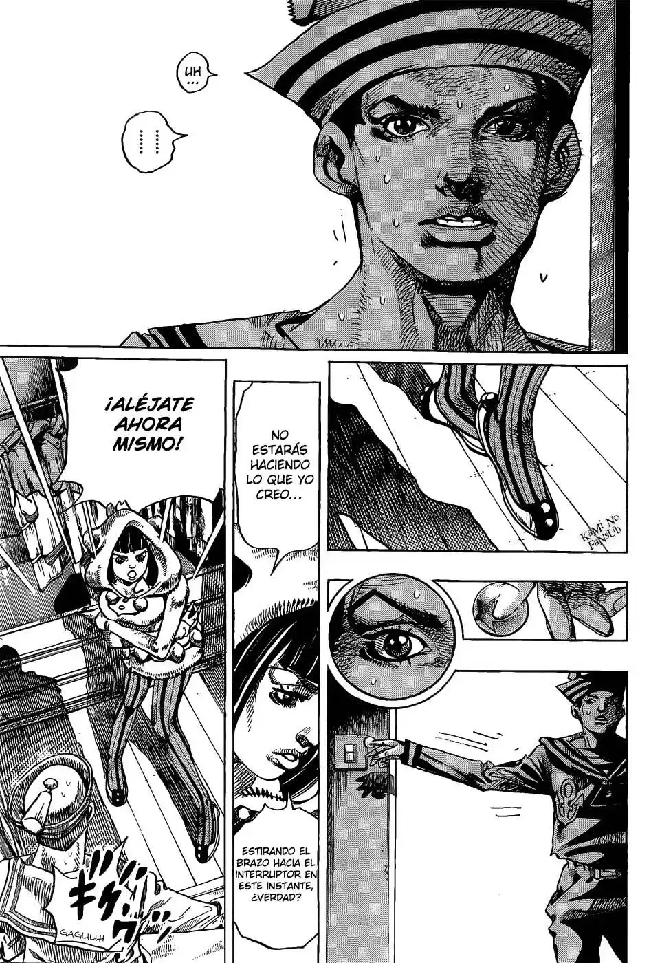 JoJo's Bizarre Adventure Parte 8: JoJolion Capitulo 9: California King Bed, Parte 2 página 4