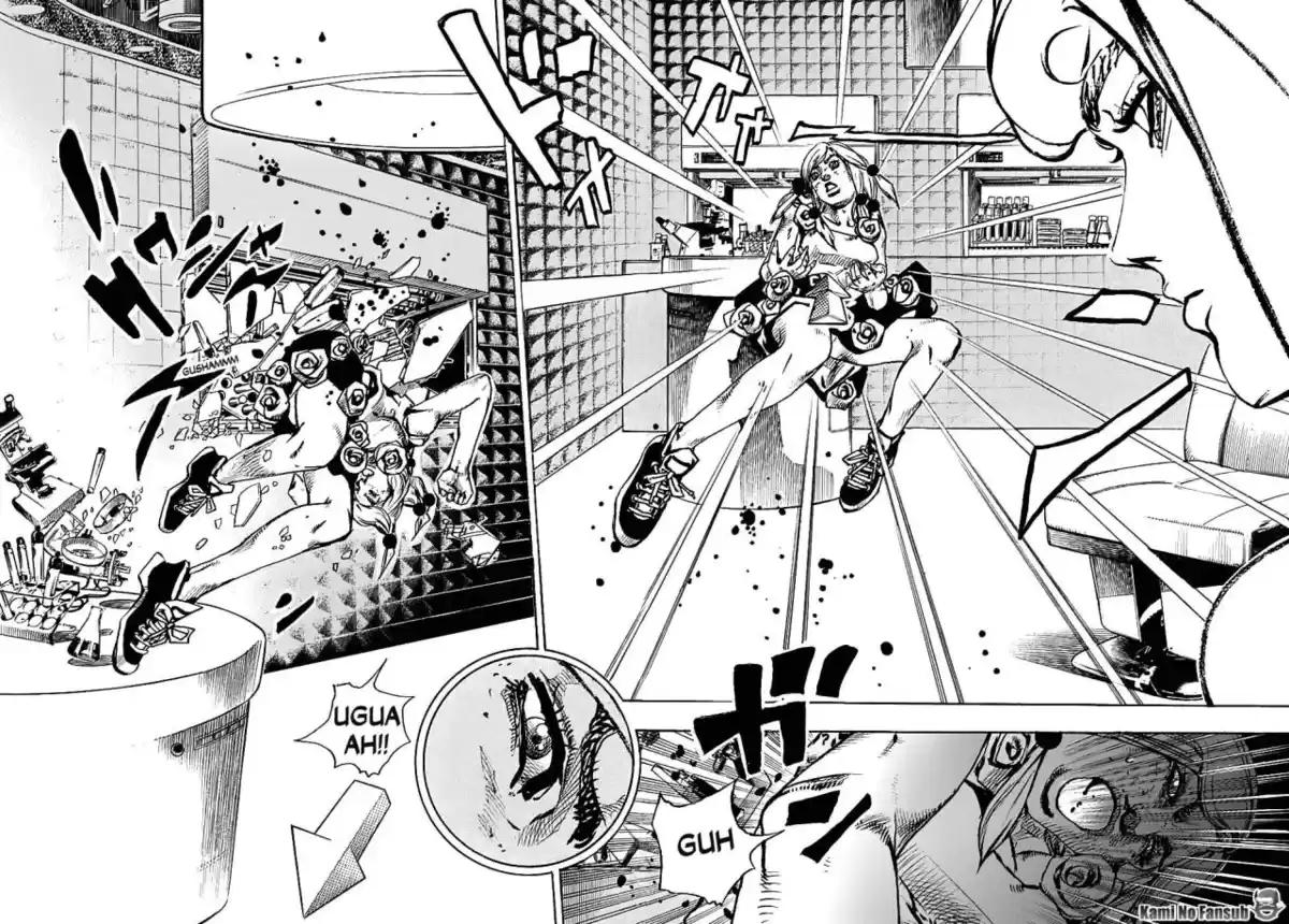 JoJo's Bizarre Adventure Parte 8: JoJolion Capitulo 82: Doctor Wu y Awaking 3 Leaves, Parte 4 página 11