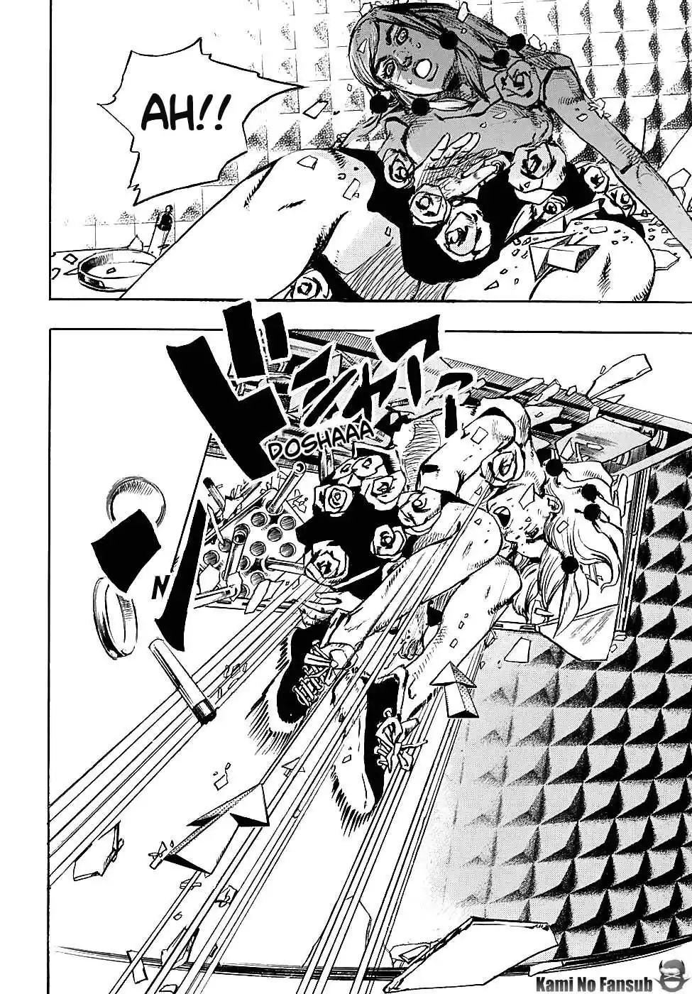 JoJo's Bizarre Adventure Parte 8: JoJolion Capitulo 82: Doctor Wu y Awaking 3 Leaves, Parte 4 página 14