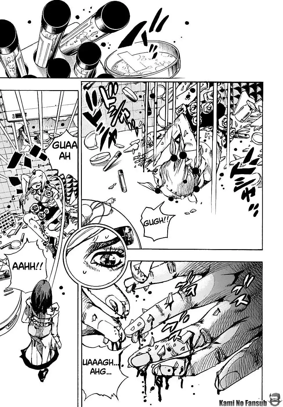 JoJo's Bizarre Adventure Parte 8: JoJolion Capitulo 82: Doctor Wu y Awaking 3 Leaves, Parte 4 página 15