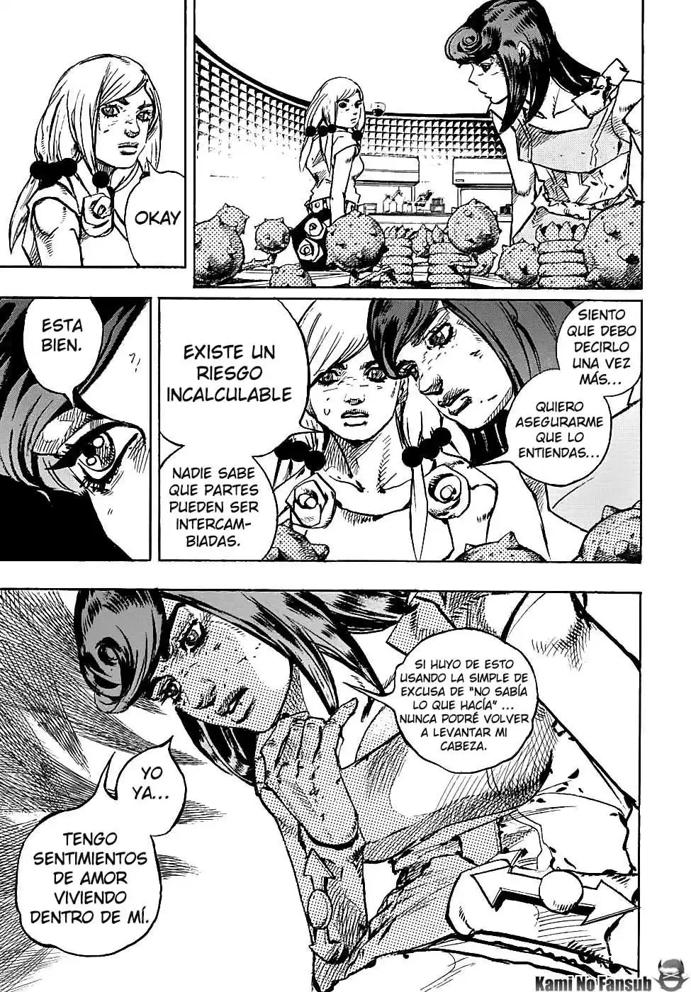 JoJo's Bizarre Adventure Parte 8: JoJolion Capitulo 82: Doctor Wu y Awaking 3 Leaves, Parte 4 página 6