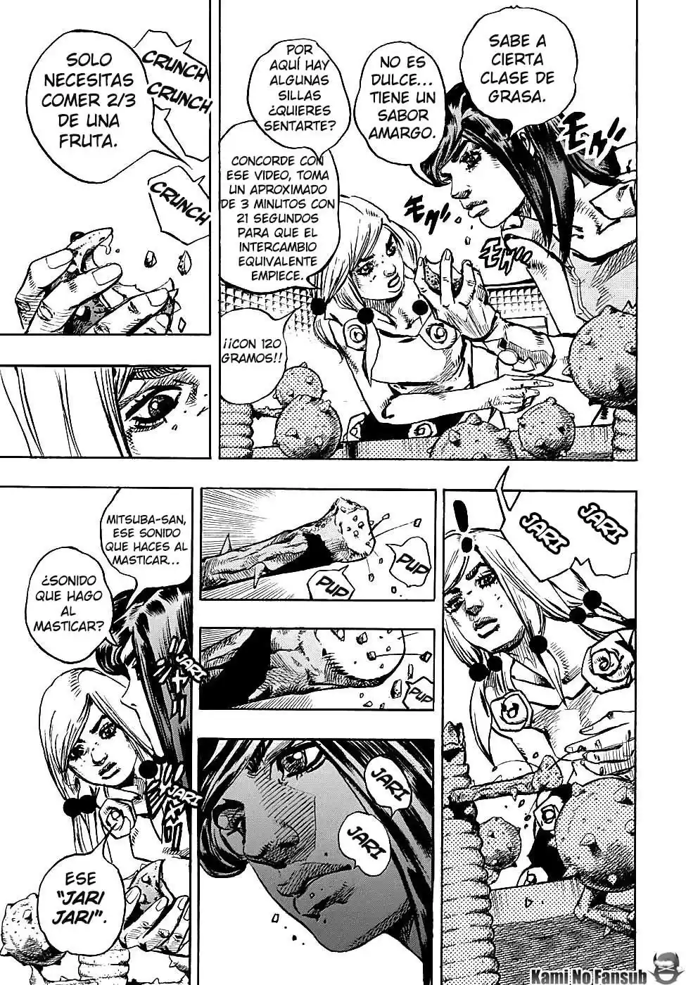 JoJo's Bizarre Adventure Parte 8: JoJolion Capitulo 82: Doctor Wu y Awaking 3 Leaves, Parte 4 página 8