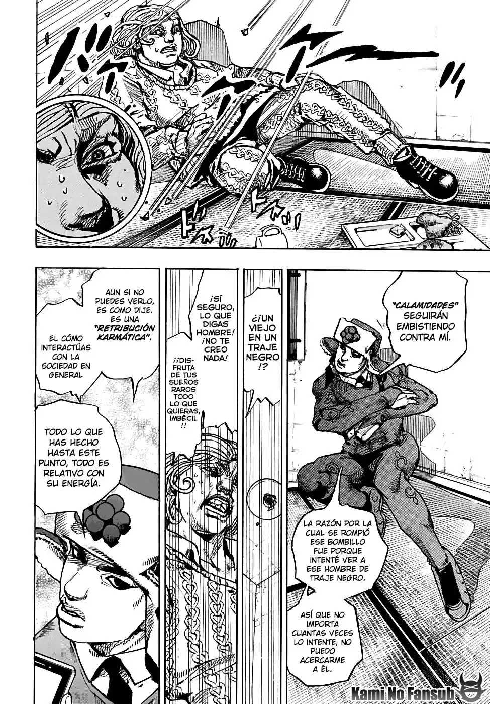 JoJo's Bizarre Adventure Parte 8: JoJolion Capitulo 96: Solo No Te Muevas página 12