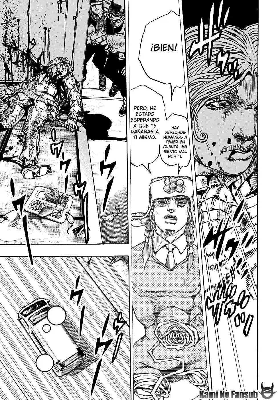 JoJo's Bizarre Adventure Parte 8: JoJolion Capitulo 96: Solo No Te Muevas página 19