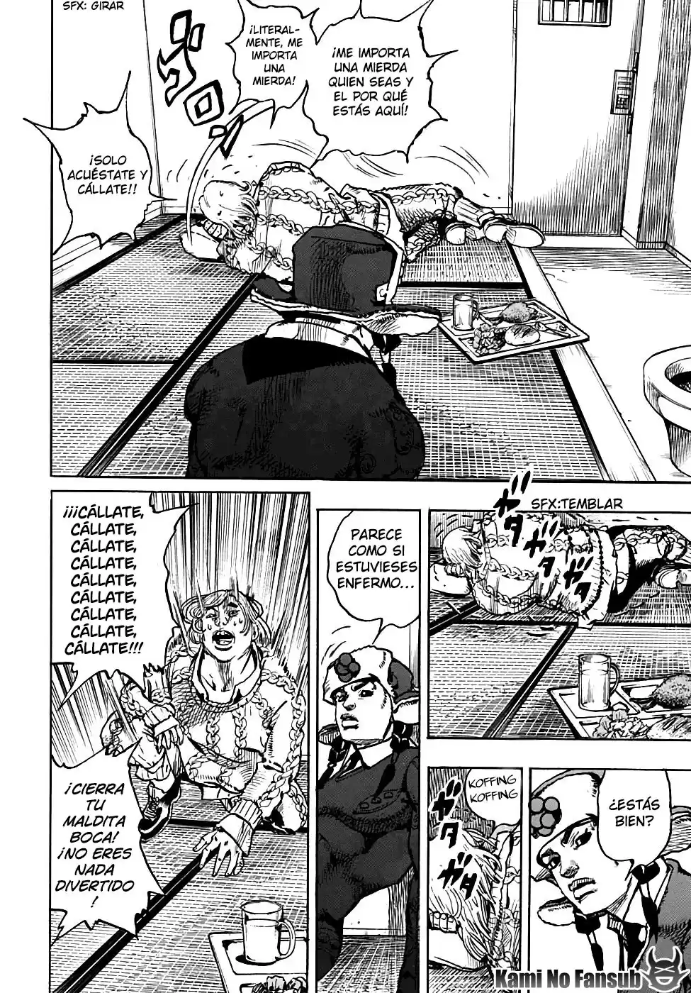 JoJo's Bizarre Adventure Parte 8: JoJolion Capitulo 96: Solo No Te Muevas página 6