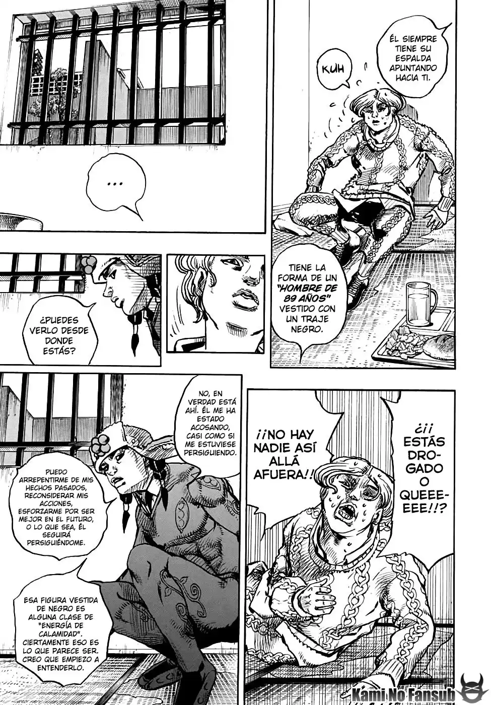 JoJo's Bizarre Adventure Parte 8: JoJolion Capitulo 96: Solo No Te Muevas página 9