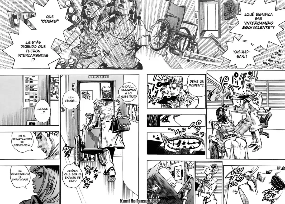 JoJo's Bizarre Adventure Parte 8: JoJolion Capitulo 80: Doctor Wu y Awaking 3 Leaves, Parte 2 página 4