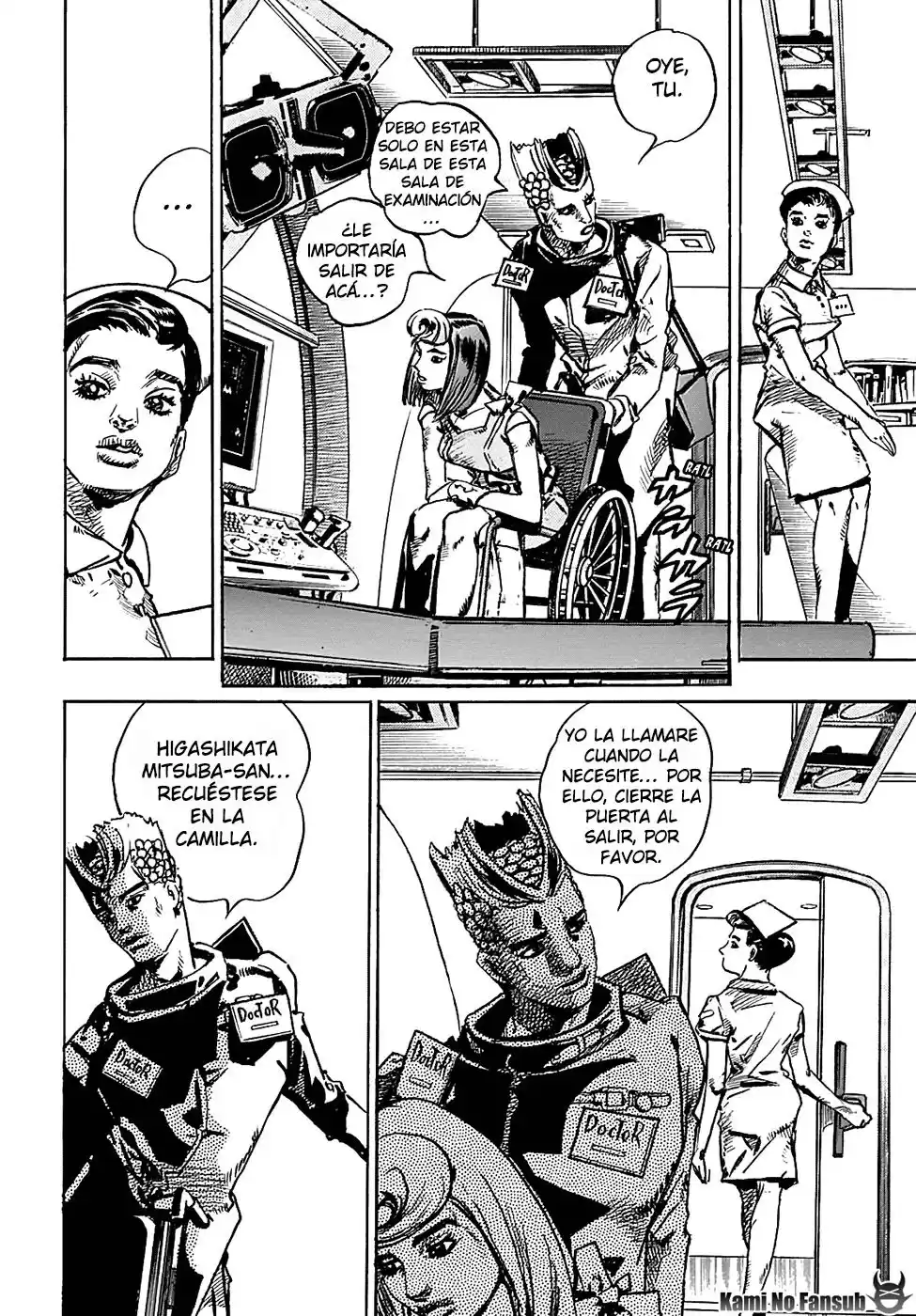 JoJo's Bizarre Adventure Parte 8: JoJolion Capitulo 80: Doctor Wu y Awaking 3 Leaves, Parte 2 página 5