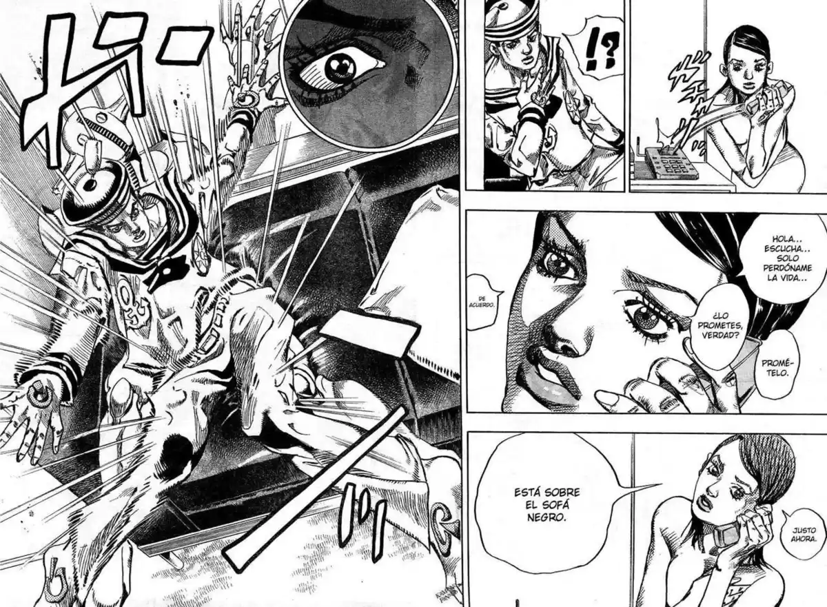 JoJo's Bizarre Adventure Parte 8: JoJolion Capitulo 5: Soft & Wet, Parte 4 página 17