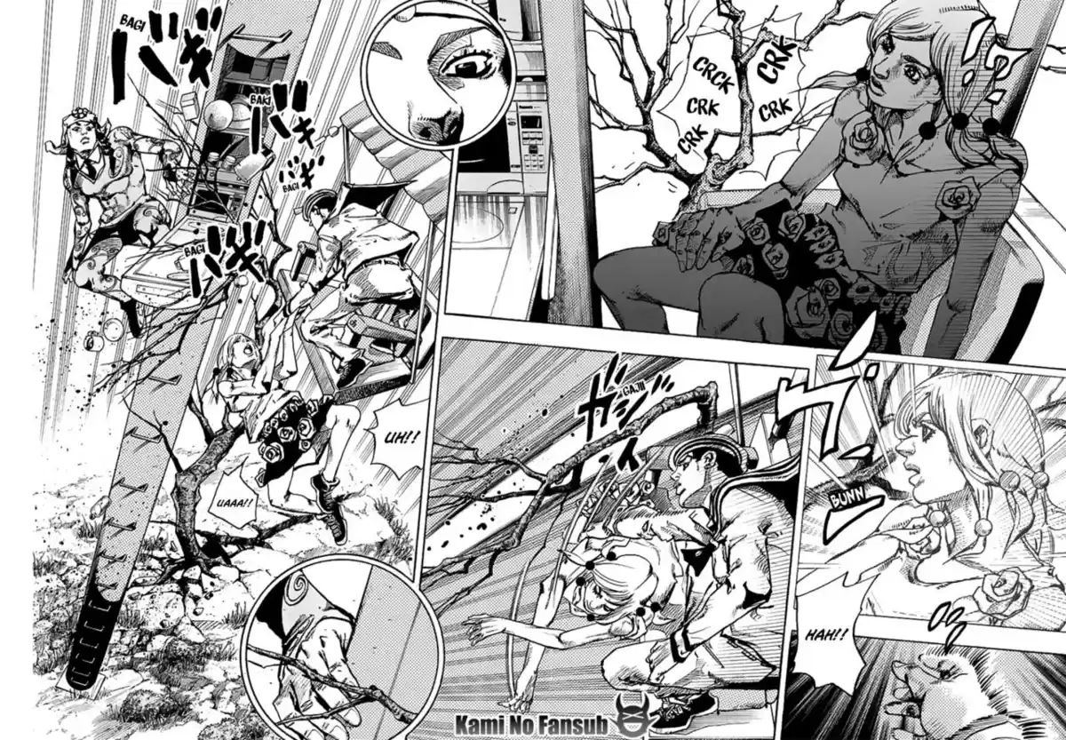 JoJo's Bizarre Adventure Parte 8: JoJolion Capitulo 66: El Tasador De Plantas - Mamezuku Rai (31), Parte 2 página 22