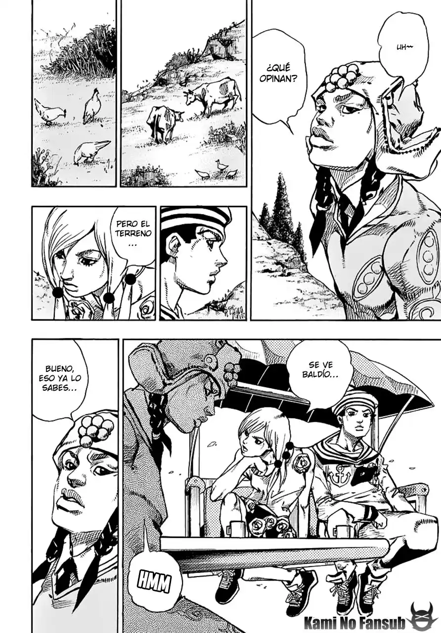 JoJo's Bizarre Adventure Parte 8: JoJolion Capitulo 66: El Tasador De Plantas - Mamezuku Rai (31), Parte 2 página 7