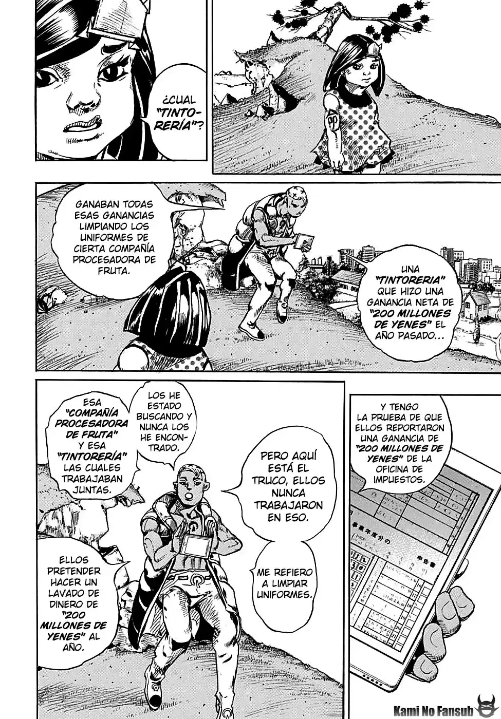 JoJo's Bizarre Adventure Parte 8: JoJolion Capitulo 87: The Wonder of You, Parte 4 página 16