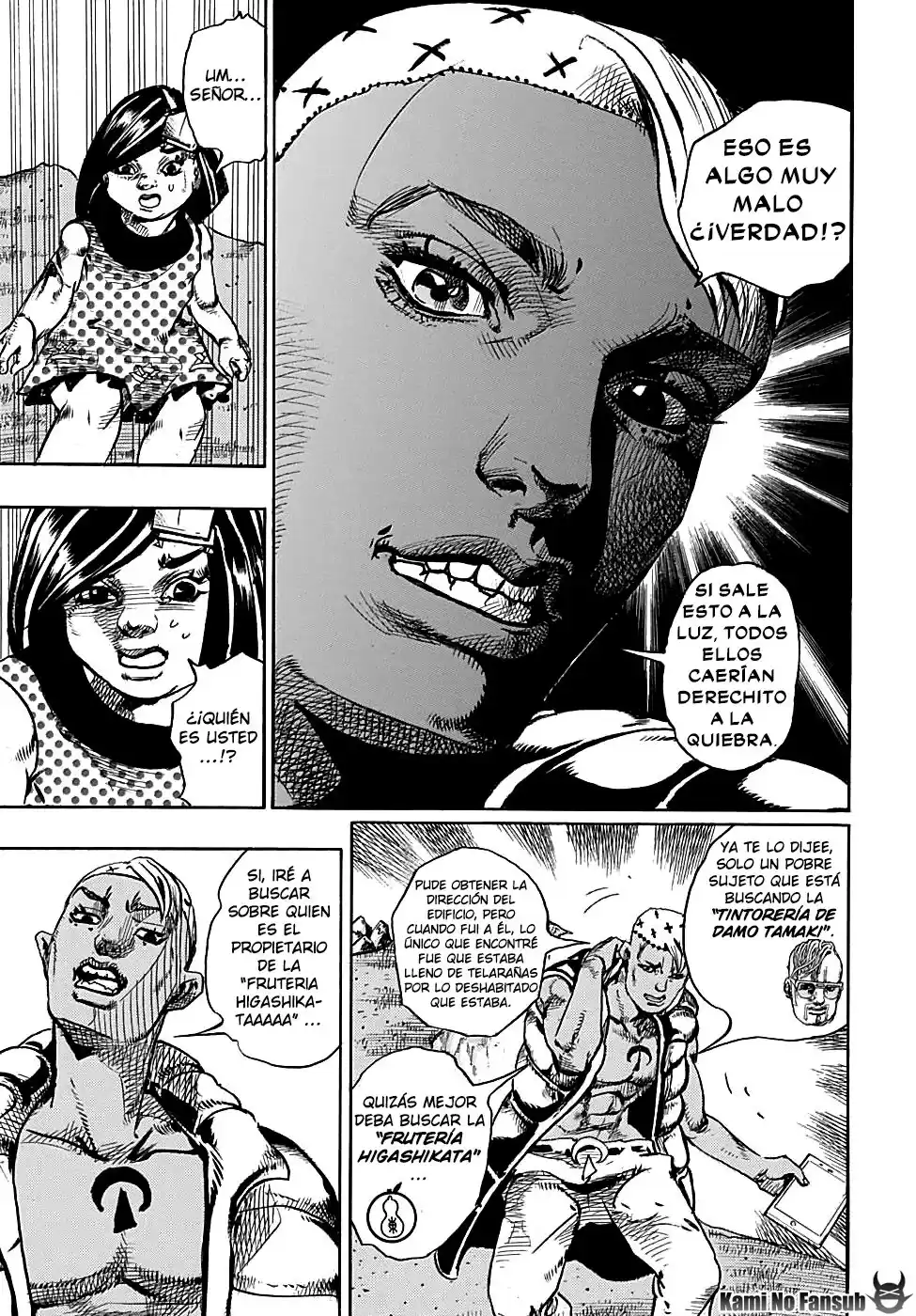 JoJo's Bizarre Adventure Parte 8: JoJolion Capitulo 87: The Wonder of You, Parte 4 página 17