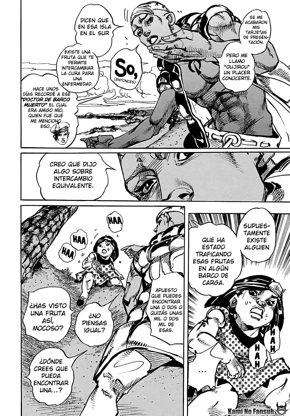 JoJo's Bizarre Adventure Parte 8: JoJolion Capitulo 87: The Wonder of You, Parte 4 página 19