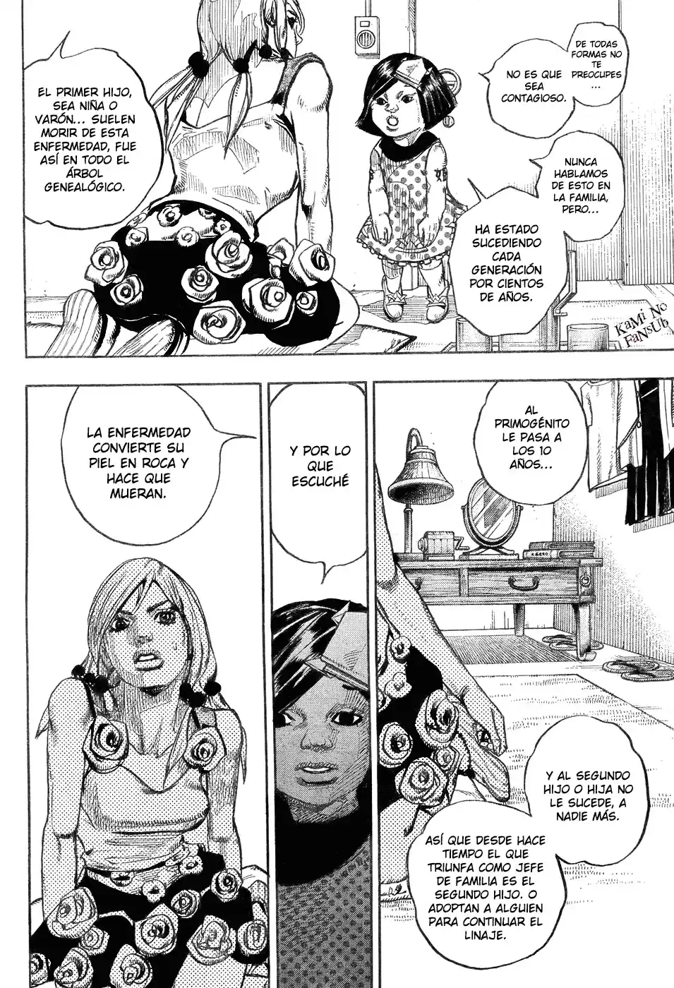 JoJo's Bizarre Adventure Parte 8: JoJolion Capitulo 26: La Meta de Tsurugi Higashikata y el Arquitecto página 14