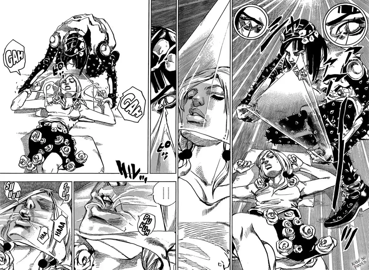 JoJo's Bizarre Adventure Parte 8: JoJolion Capitulo 26: La Meta de Tsurugi Higashikata y el Arquitecto página 22