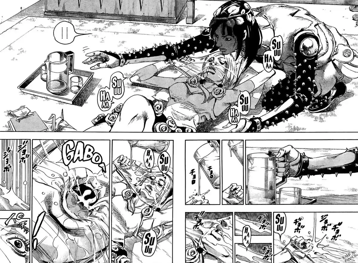 JoJo's Bizarre Adventure Parte 8: JoJolion Capitulo 26: La Meta de Tsurugi Higashikata y el Arquitecto página 23