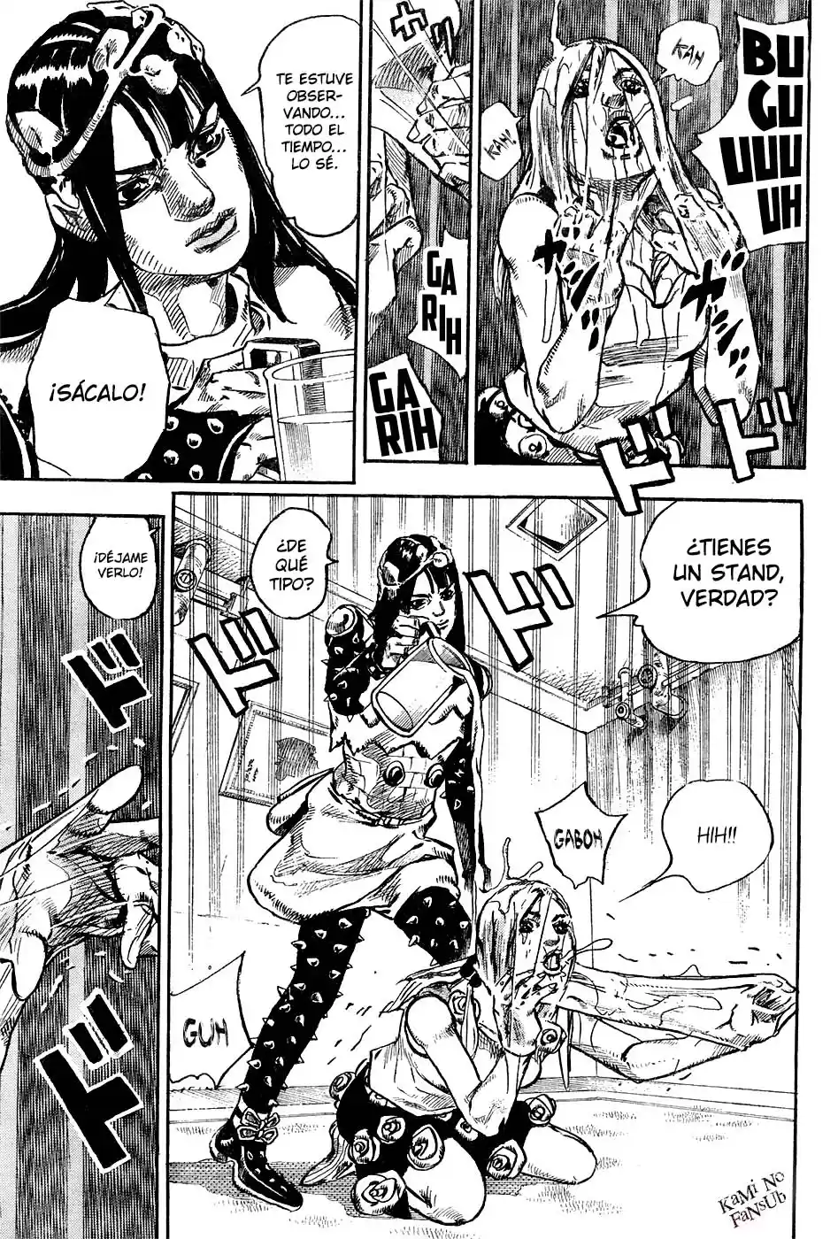 JoJo's Bizarre Adventure Parte 8: JoJolion Capitulo 26: La Meta de Tsurugi Higashikata y el Arquitecto página 26