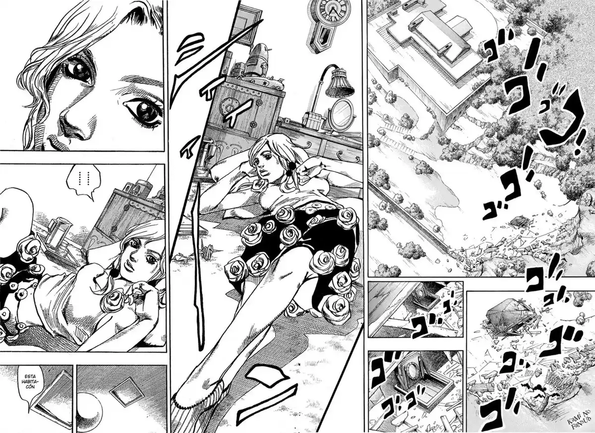 JoJo's Bizarre Adventure Parte 8: JoJolion Capitulo 26: La Meta de Tsurugi Higashikata y el Arquitecto página 5