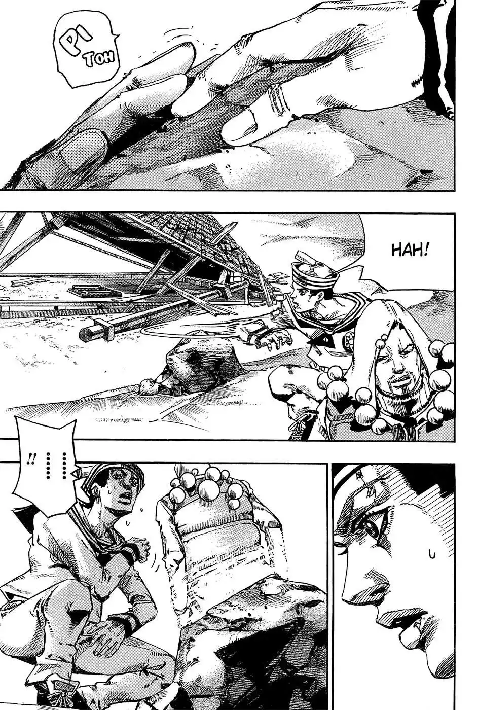 JoJo's Bizarre Adventure Parte 8: JoJolion Capitulo 28: Norisuke Higashikata, Tsurugi Higashikata y Yotsuyu Yagiyama, Parte 2 página 21