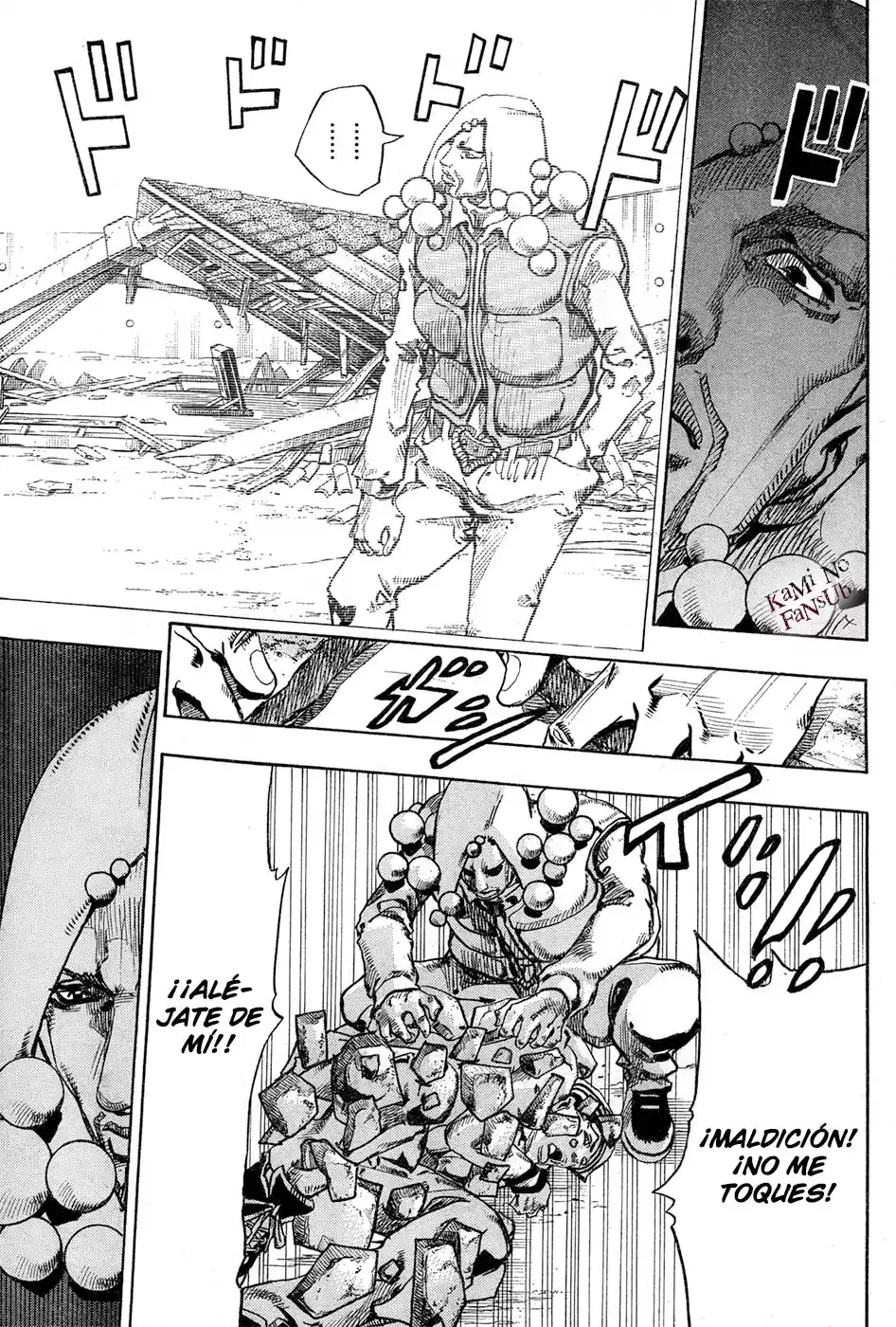 JoJo's Bizarre Adventure Parte 8: JoJolion Capitulo 28: Norisuke Higashikata, Tsurugi Higashikata y Yotsuyu Yagiyama, Parte 2 página 8