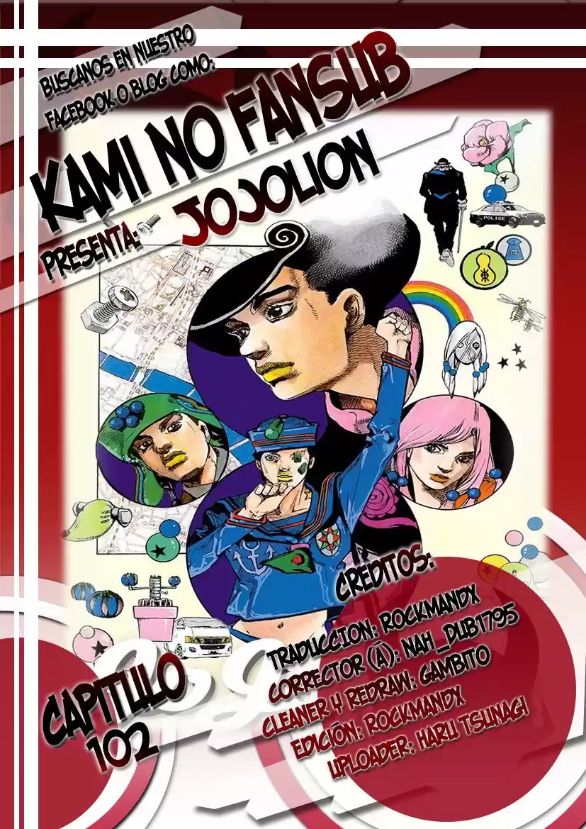 JoJo's Bizarre Adventure Parte 8: JoJolion Capitulo 102: The Wonder of You, Parte 19 página 1