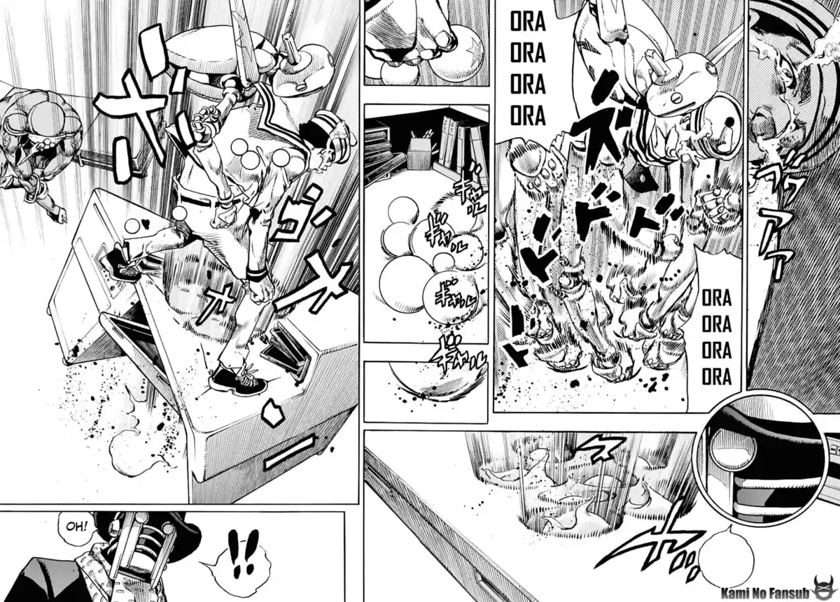 JoJo's Bizarre Adventure Parte 8: JoJolion Capitulo 100: The Wonder of You, Parte 17 página 12