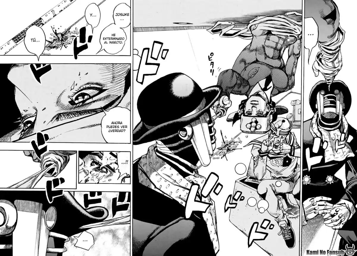 JoJo's Bizarre Adventure Parte 8: JoJolion Capitulo 100: The Wonder of You, Parte 17 página 19