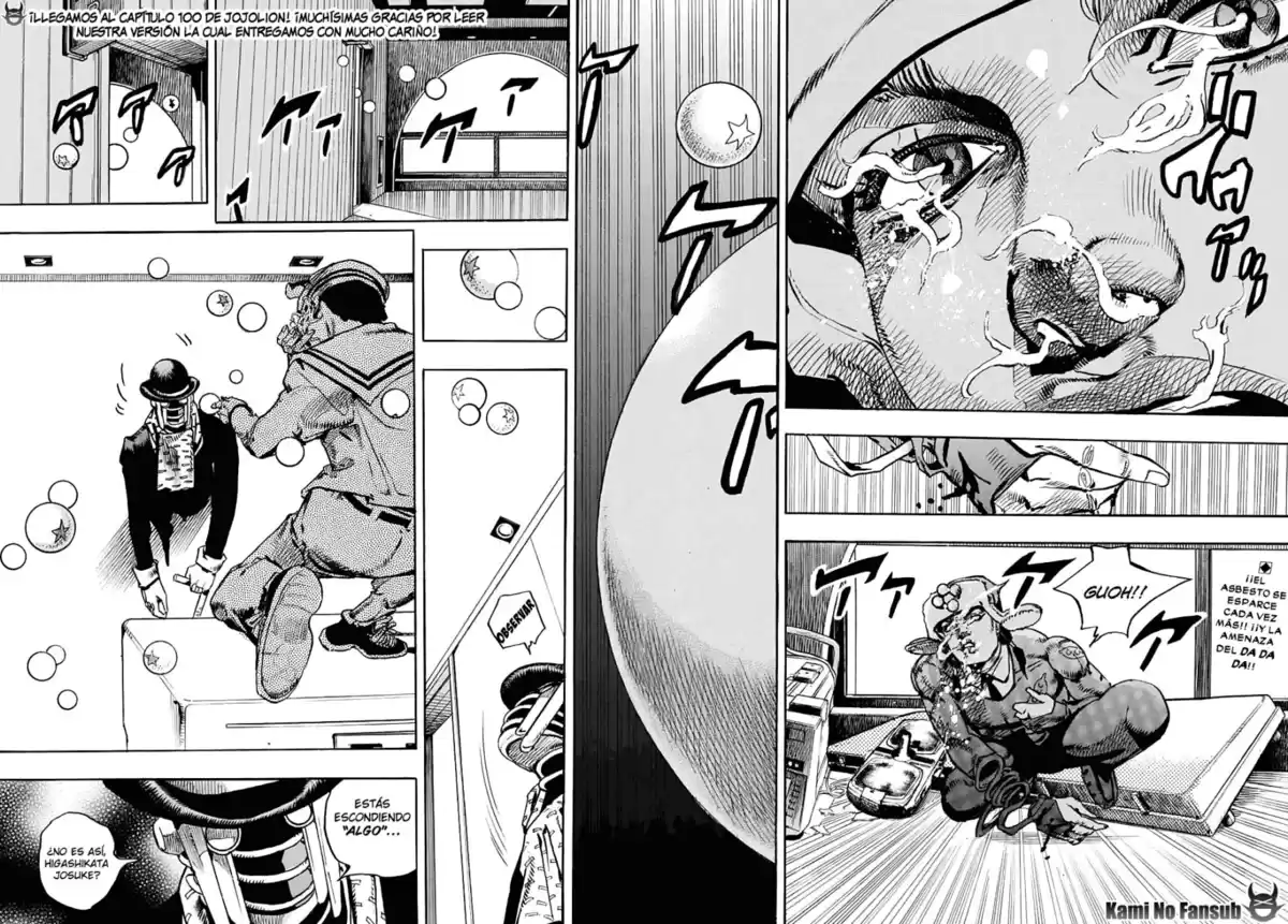 JoJo's Bizarre Adventure Parte 8: JoJolion Capitulo 100: The Wonder of You, Parte 17 página 5