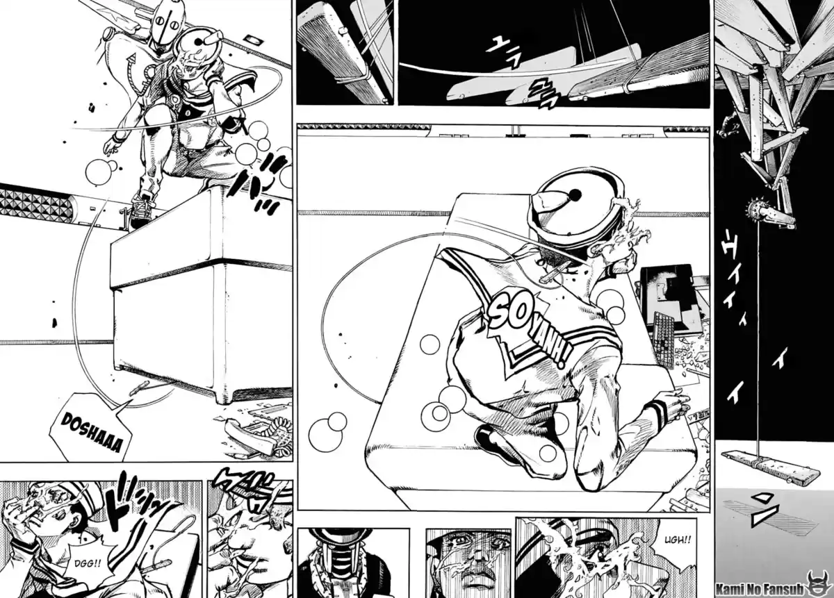 JoJo's Bizarre Adventure Parte 8: JoJolion Capitulo 100: The Wonder of You, Parte 17 página 9