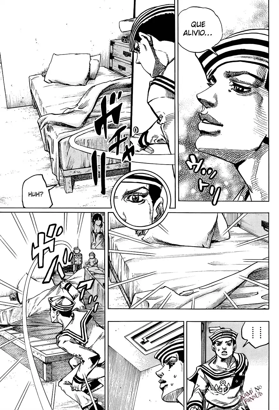 JoJo's Bizarre Adventure Parte 8: JoJolion Capitulo 33: ¡Josuke! Ve a la Frutería Higashikata página 10