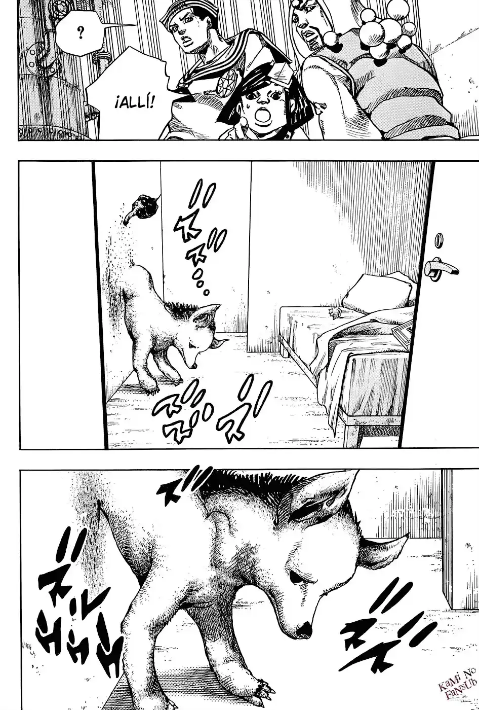 JoJo's Bizarre Adventure Parte 8: JoJolion Capitulo 33: ¡Josuke! Ve a la Frutería Higashikata página 15