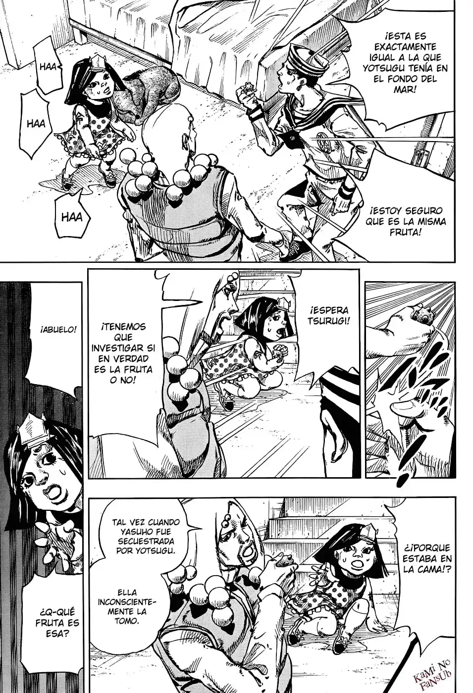 JoJo's Bizarre Adventure Parte 8: JoJolion Capitulo 33: ¡Josuke! Ve a la Frutería Higashikata página 20