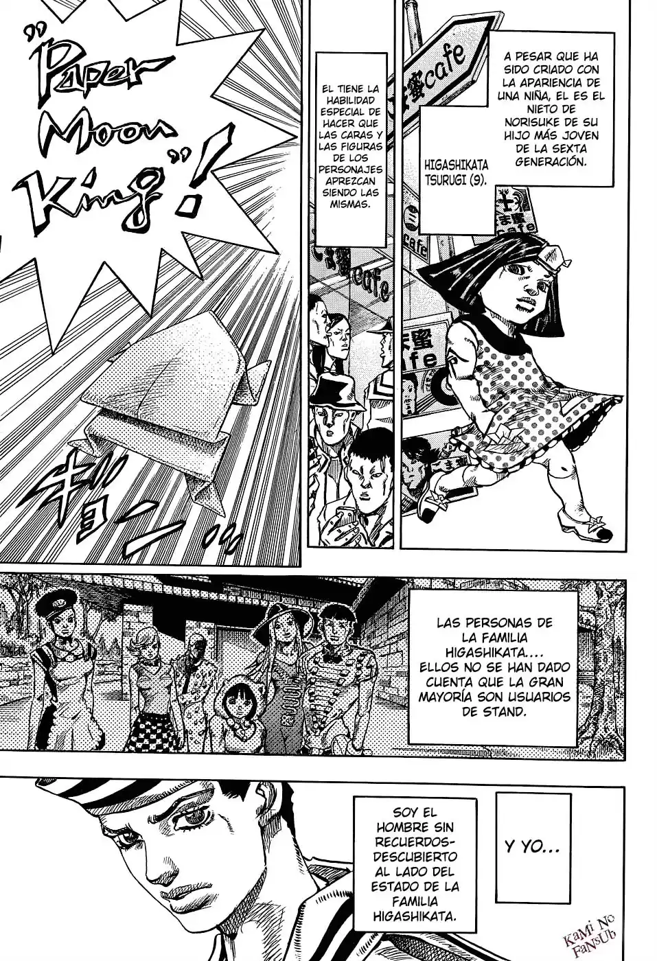 JoJo's Bizarre Adventure Parte 8: JoJolion Capitulo 33: ¡Josuke! Ve a la Frutería Higashikata página 4