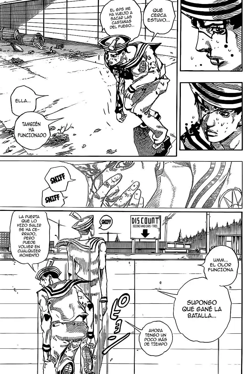 JoJo's Bizarre Adventure Parte 8: JoJolion Capitulo 16: "Paisley Park" y "Born This Way", Parte 5 página 11