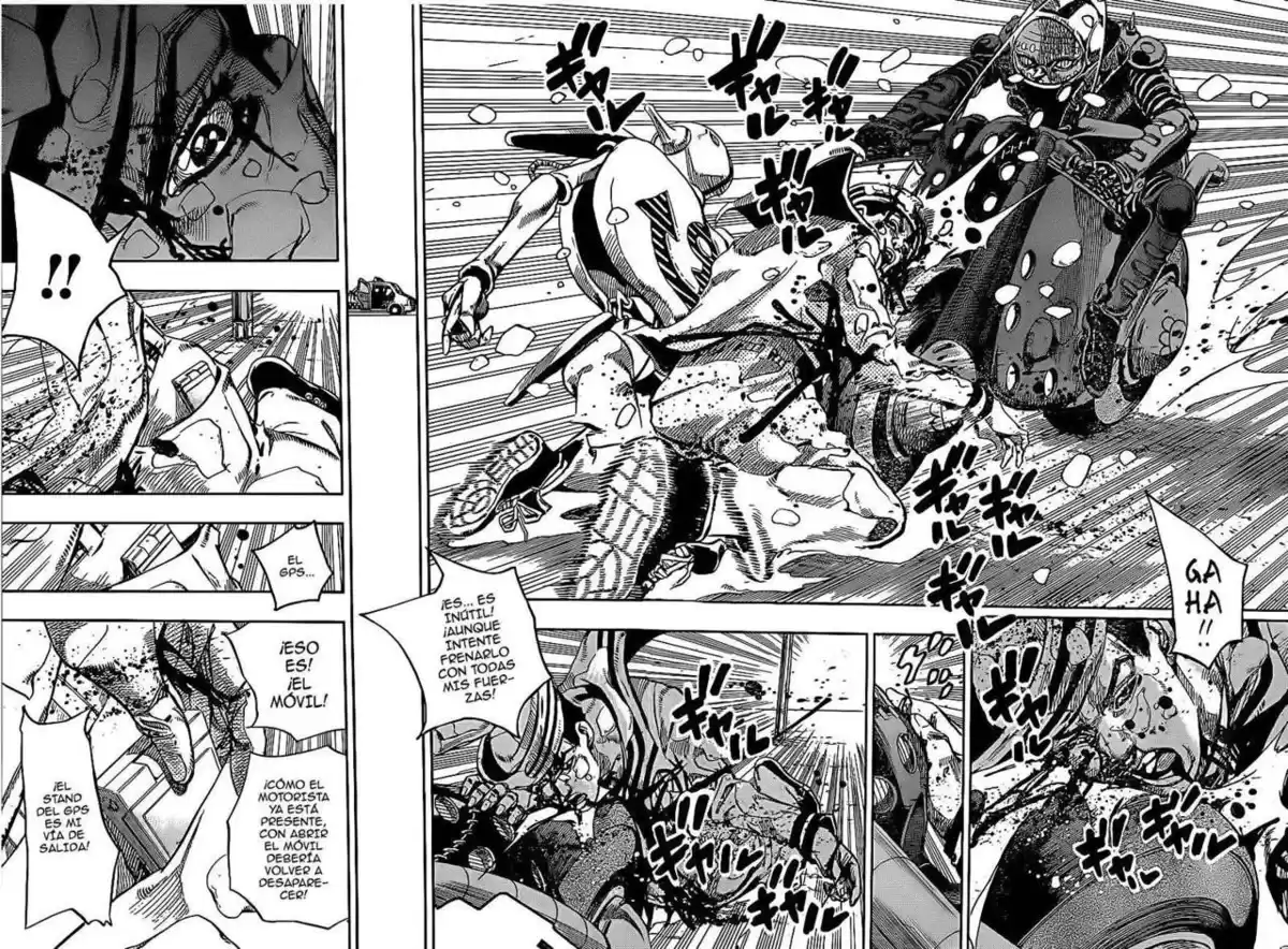 JoJo's Bizarre Adventure Parte 8: JoJolion Capitulo 16: "Paisley Park" y "Born This Way", Parte 5 página 5