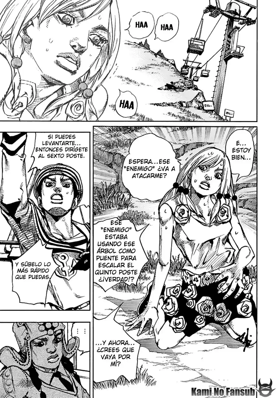 JoJo's Bizarre Adventure Parte 8: JoJolion Capitulo 67: El Tasador De Plantas - Mamezuku Rai (31), Parte 3 página 9