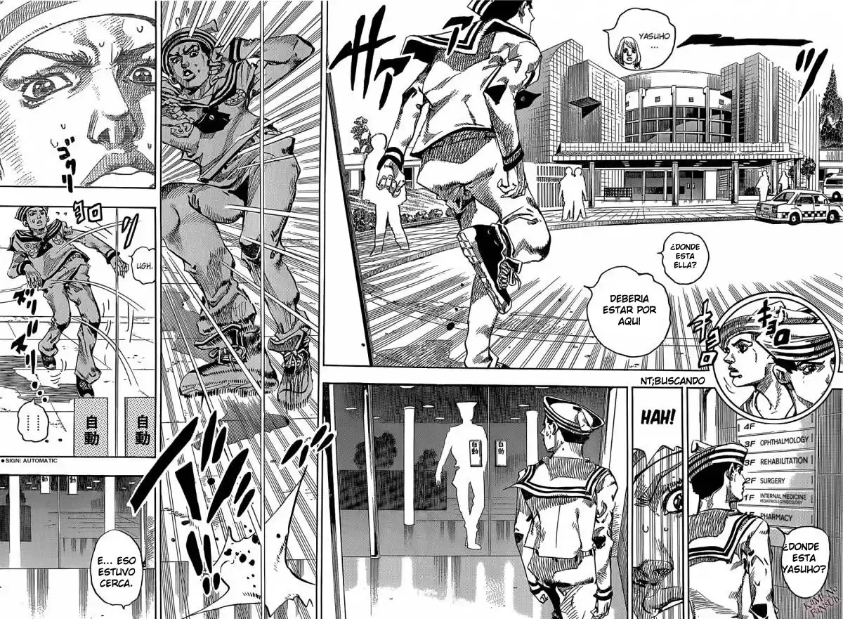 JoJo's Bizarre Adventure Parte 8: JoJolion Capitulo 15: "Paisley Park" y "Born This Way", Parte 4 página 10