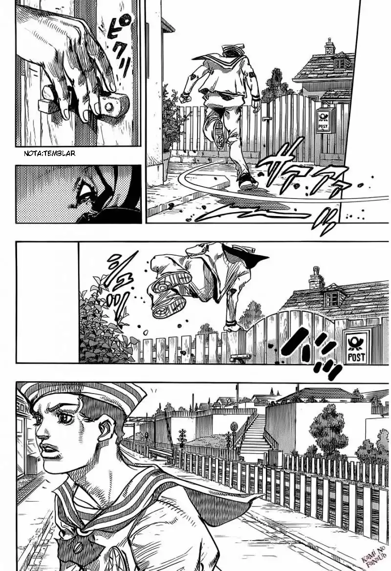 JoJo's Bizarre Adventure Parte 8: JoJolion Capitulo 15: "Paisley Park" y "Born This Way", Parte 4 página 8