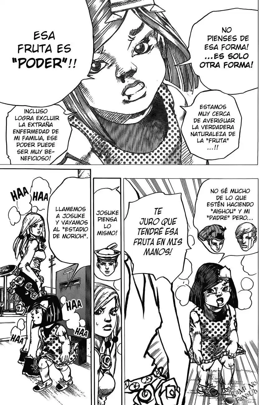 JoJo's Bizarre Adventure Parte 8: JoJolion Capitulo 41: Doobie Wah, Parte 3 página 16