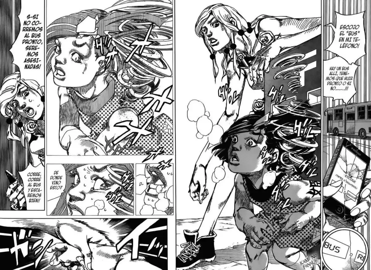 JoJo's Bizarre Adventure Parte 8: JoJolion Capitulo 41: Doobie Wah, Parte 3 página 19