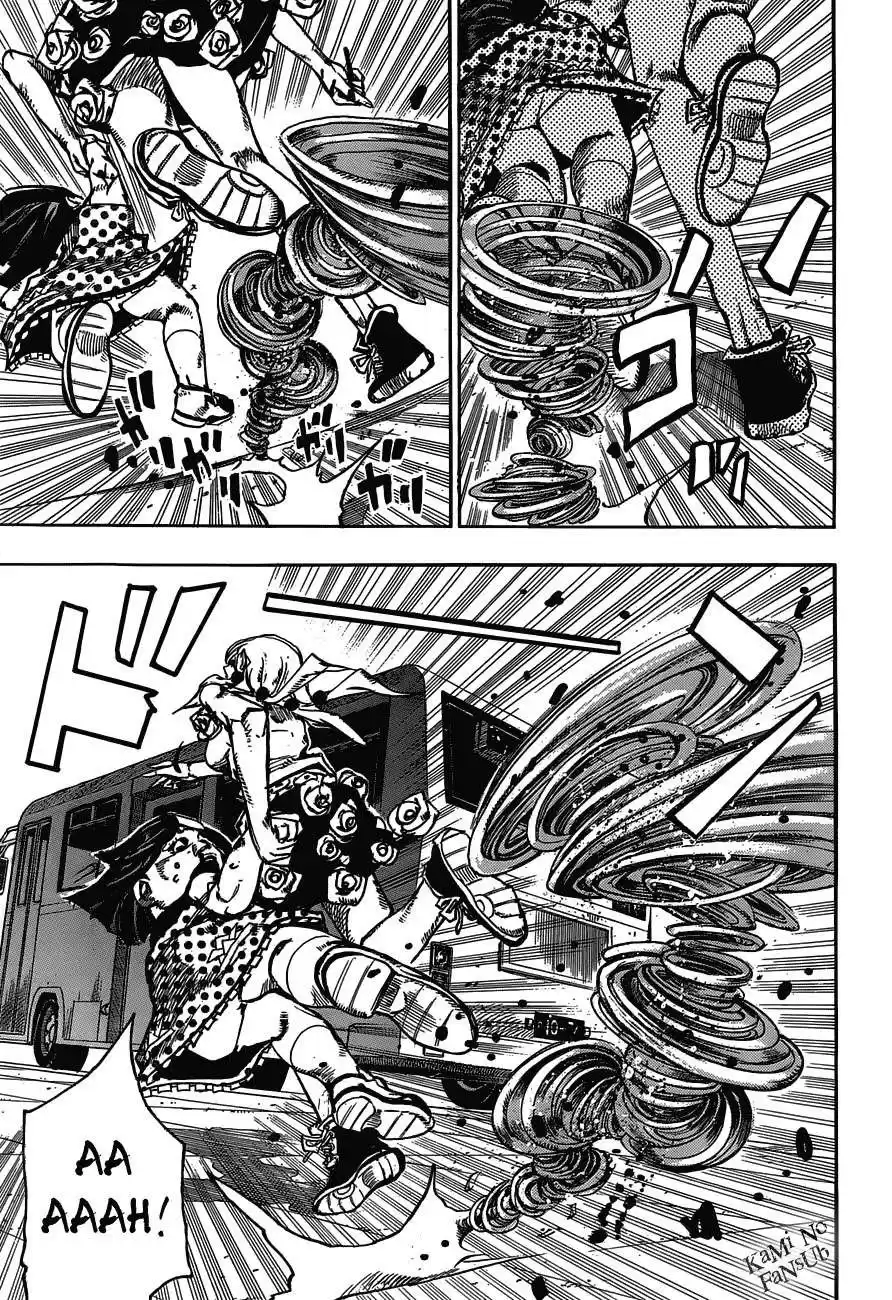 JoJo's Bizarre Adventure Parte 8: JoJolion Capitulo 41: Doobie Wah, Parte 3 página 21