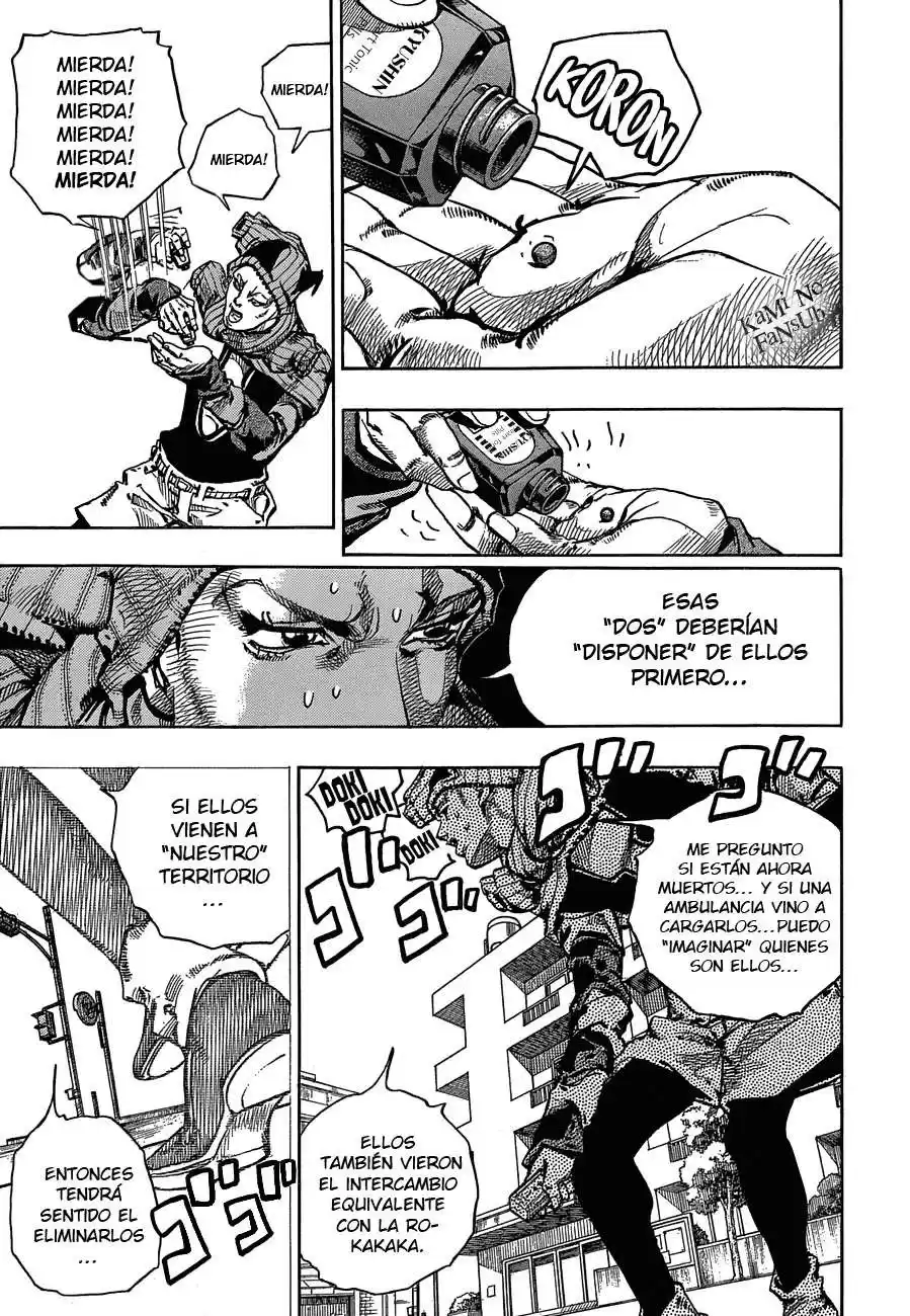 JoJo's Bizarre Adventure Parte 8: JoJolion Capitulo 41: Doobie Wah, Parte 3 página 8